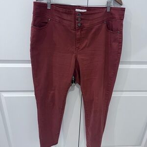 Lane Bryant women’s size 18 cotton high rise jegging